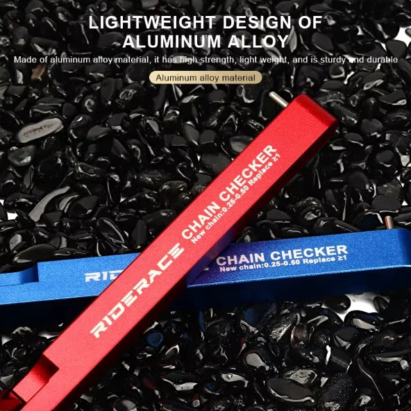 Wear Indicator Measuring Ruler Bicycle Chain Wear Indicator Checker Gauge Tools